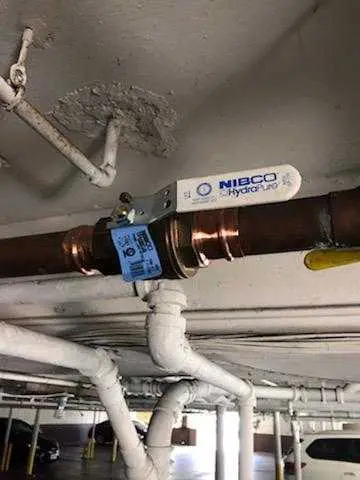 Copper pipe repair and valve work for Backflow Testing in Mason
